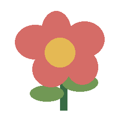 Transparent wildflower source image